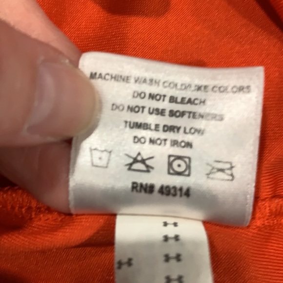 EUC Clemson small Under Armour heat gear t shirt - Picture 8 of 8